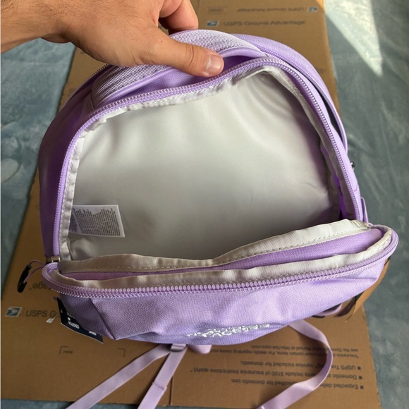 The North Face Women's Borealis Backpack Purple Lilac Lavender One Size NWT $99 - Picture 6 of 10